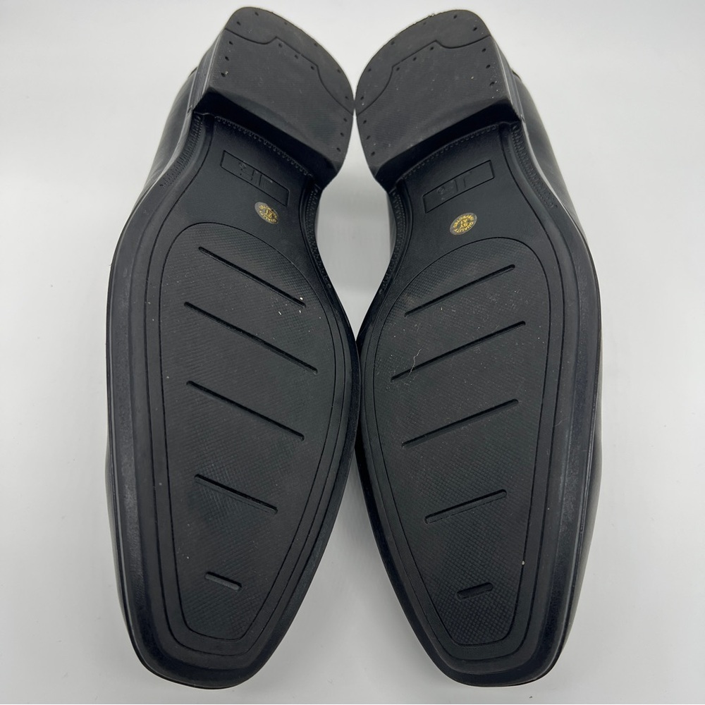 JF J. Ferrar Shadow Men's Black Loafers Dress Shoes Size 10 M Slip-on 754150 - Picture 9 of 11